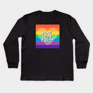 Born with pride Kids Long Sleeve T-Shirt